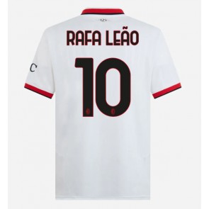 AC Milan Rafael Leao #10 Venkovní Dres 2024-25 Krátký Rukáv